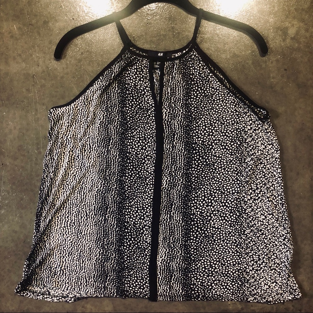 Black and White H&M Tank